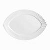 Блюдо овальное Satinique, H1.5 см, L27 см, B19 см, белое, фарфор, Chef&Sommelier, фото 