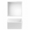 Соусник Purity, 60 мл, H3 см, L6 см, B6 , белый, фарфор, Chef&Sommelier, фото 