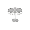 L'Arbre ? Verres Antipasti, нержавеющая сталь, D41 см, H37,5 см, Франция, L'Atelier du Vin, фото 
