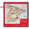 Салфетка из микрофибры для натирки стекла  Spain Wine Map, Soiree Home, фото 