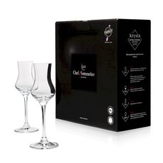Набор рюмок Spirits, 2 шт, 100 мл, D64 мм, H182 мм, Chef&Sommelier, Кол-во в наборе: 2, фото 