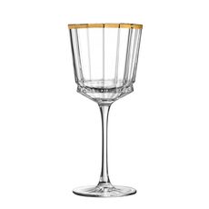 Набор из 6-ти бокалов для вина 350 мл, коллекция MACASSAR GOLD, Cristal d’Arques Paris, фото 