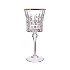 Набор из 2-х бокалов для вина, 270 мл, коллекция LADY DIAMOND GOLD, Cristal d’Arques Paris, фото 