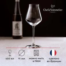 Набор бокалов для вина Reveal'Up Soft, 6 шт, 400 мл, D91 мм, H232 мм, Chef&Sommelier, Кол-во в наборе: 6, фото , изображение 4