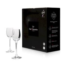 Набор рюмок Spirits, 2 шт, 70 мл, D56 мм, H158 мм, хрустальное стекло, Chef&Sommelier, Кол-во в наборе: 2, фото 