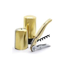 Набор для вина Celebration Set 3 Pcs. Gold, Pulltex, фото 