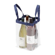 Сумка для охлаждения вина и шампанского L'Atelier du Vin Soft Baladeur Crystal Transparent, фото 