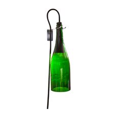 Светильник подвесной из винной бутылки  L'Atelier du Vin Bouteille Torche Vert bouteille, фото 
