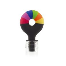 Пробка для вина с маркерами Stopper & Glass Identifier, Pulltex, фото 