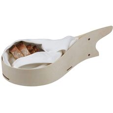 Bo?te + Sac ? Pain, Корзинка для хлеба, березовая фанера, сумка ??из полиэстера и хлопка, Франция, L'Atelier du Vin, фото 