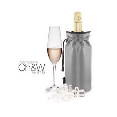 Рубашка для охлаждения вина Cooler Bag Silver, Pulltex, фото 