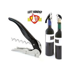 Штопор для левшей Waiter Corkscrew For Lefties Black, Pulltex, фото 