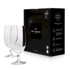 Набор бокалов для пива, 470 мл, 2 шт, хрустальное стекло, серия Cabernet, Chef&Sommelier, Кол-во в наборе: 2, фото 