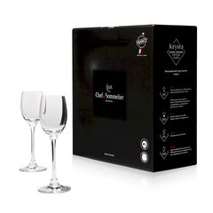 Набор рюмок Spirits, 2 шт, 70 мл, D56 мм, H158 мм, хрустальное стекло, Chef&Sommelier, Кол-во в наборе: 2, фото 