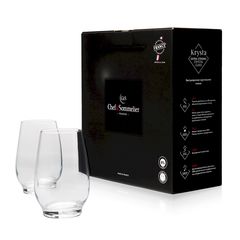 Набор стаканов Хайбол Absoluty, 2 шт, 450 мл, D84 мм, H127 мм, Chef&Sommelier, Кол-во в наборе: 2, фото 