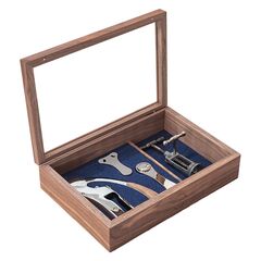 Набор инструментов для вина и шампанского с коллекционным штопором L'Atelier du Vin Le Collectionneur №2, фото 