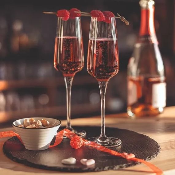 Набор бокалов-флюте для шампанского Symetrie, 2 шт, 210 мл, D75 мм, H240 мм, Chef&Sommelier, Кол-во в наборе: 2, фото , изображение 4