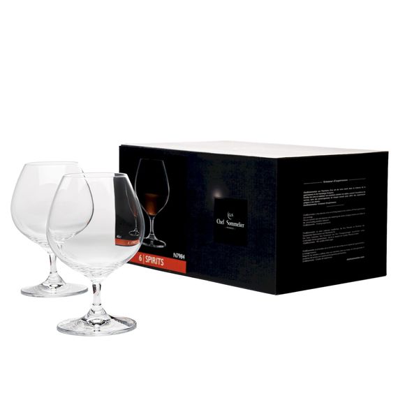 Набор бокалов для коньяка Spirits, 6 шт, 400 мл, D94 мм, H146 мм, Chef&Sommelier, Кол-во в наборе: 6, фото 