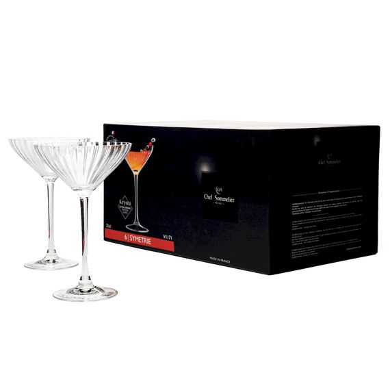 Набор бокалов для коктейля Symetrie, 6 шт, 210 мл, D114 мм, H179 мм Chef&Sommelier, Кол-во в наборе: 6, фото 