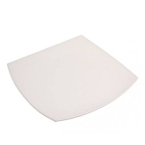Тарелка квадратная Elegance White, L31 см, B31 см, белая, фарфор, Chef&Sommelier, фото , изображение 2
