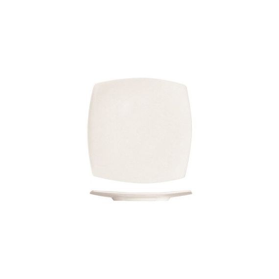 Тарелка квадратная Elegance White, L31 см, B31 см, белая, фарфор, Chef&Sommelier, фото 