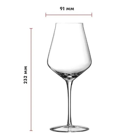 Набор бокалов для вина Reveal'Up Soft, 6 шт, 400 мл, D91 мм, H232 мм, Chef&Sommelier, Кол-во в наборе: 6, фото , изображение 3