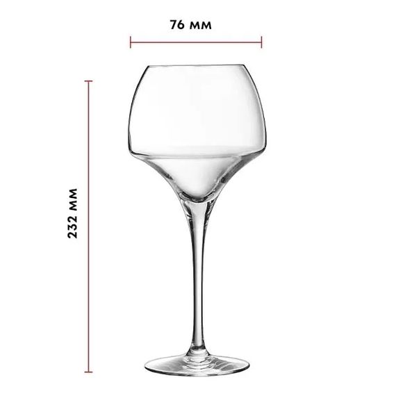 Набор бокалов для вина Open Up, 2 шт, 550 мл, D76/157 мм, H232 мм, Chef&Sommelier, Кол-во в наборе: 2, фото , изображение 4