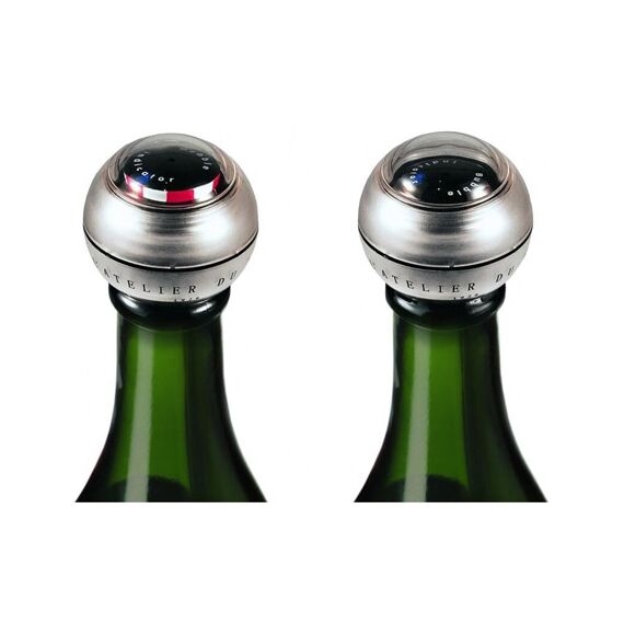 Пробка для шампанского с индикатором кол-ва пузырьков L'Atelier du Vin Bubble Indicator, фото , изображение 5