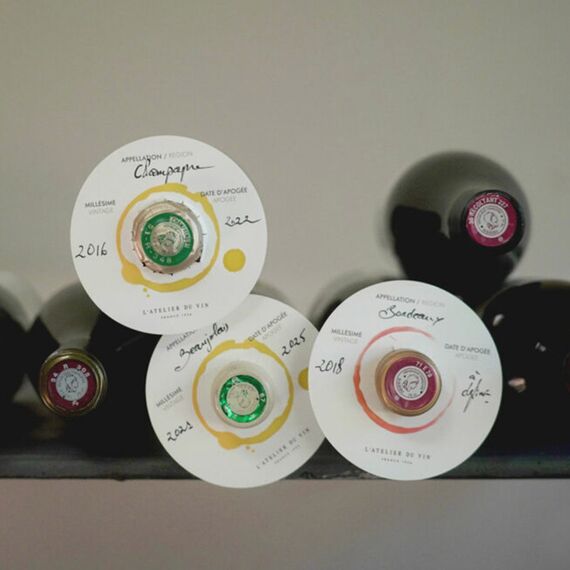 Маркировочные диски для бутылок L'Atelier du Vin Disques de Cave, фото , изображение 3