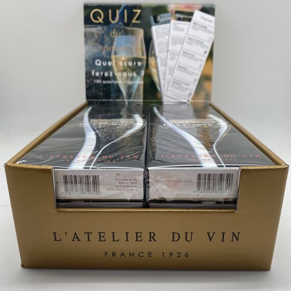 Буклет L'Atelier du Vin Quiz du Champagne, фото , изображение 3