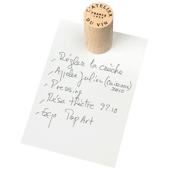 Пробка для вина на магните L'Atelier du Vin Bouchon Magnet, фото , изображение 3