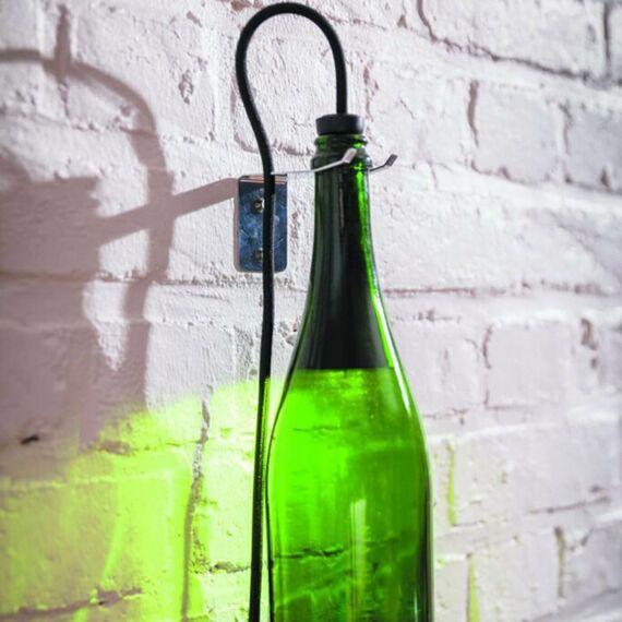 Светильник подвесной из винной бутылки  L'Atelier du Vin Bouteille Torche Vert bouteille, фото , изображение 3