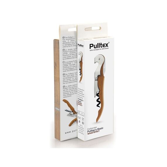 Штопор для вина Sacacorchos Pulltap's Basic Wood, Pulltex, фото , изображение 3