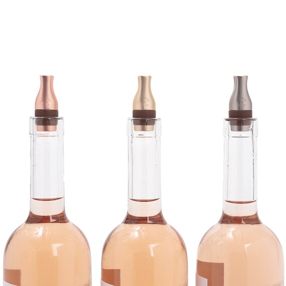 Набор из пробок для вина L'Atelier du Vin Le Trio Bouchons 3шт., фото , изображение 5