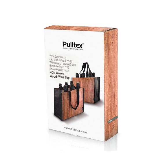 Сумка на 6 бутылок Wood Wine Bag, Pulltex, фото , изображение 3