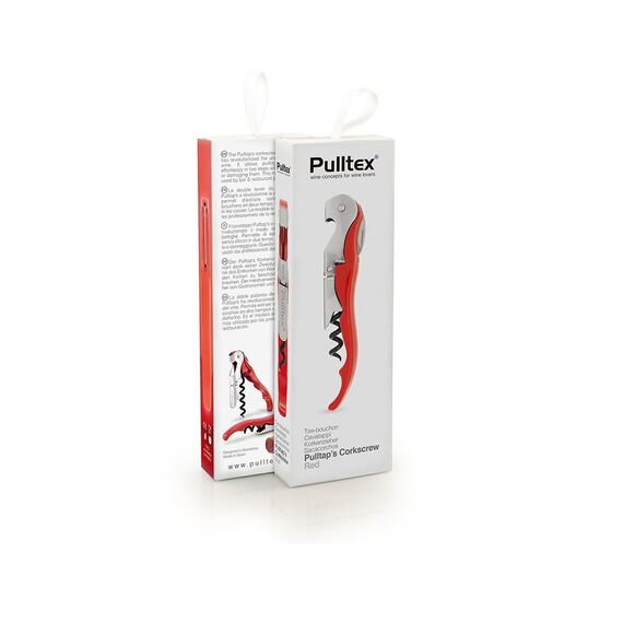 Штопор Pulltaps Colour Red Corkscrew, Pulltex, фото , изображение 4