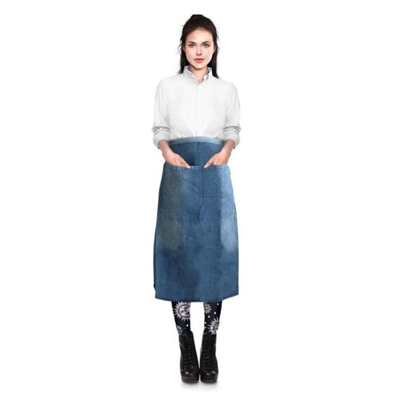 Фартук сомелье джинсовый Jeans Apron (L), Pulltex, фото 