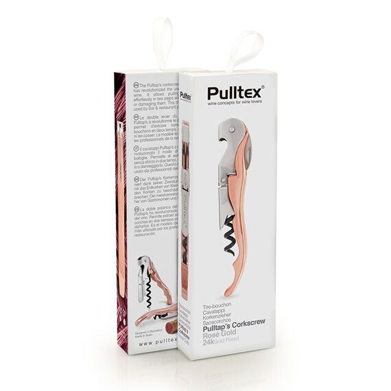 Штопор Pulltap's Rose Gold Corkscrew, Pulltex, фото , изображение 3