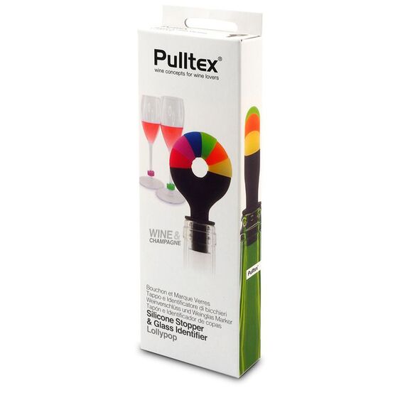 Пробка с маркерами Stopper & Glass Identifier, Pulltex, фото , изображение 5