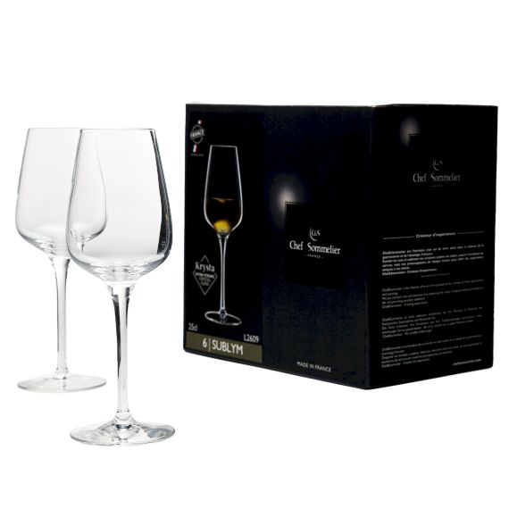 Набор бокалов для вина Sublym, 250 мл, 6 шт, D72 мм, H207 мм, Chef&Sommelier, Кол-во в наборе: 6, фото , изображение 2