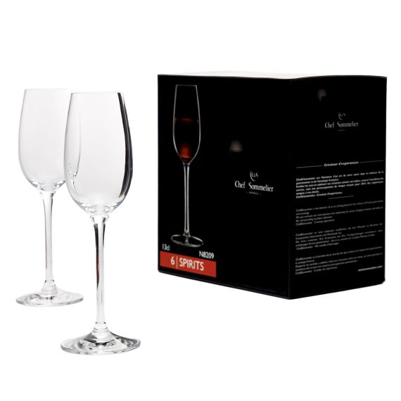 Набор рюмок Spirits, 6 шт, 120 мл, D60 мм, H190 мм, Chef&Sommelier, Кол-во в наборе: 6, фото , изображение 2 Набор рюмок Spirits, 6 шт, 120 мл, D60 мм, H190 мм, Chef&Sommelier, Кол-во в наборе: 6, фото , изображение 2