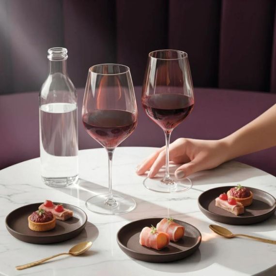Набор бокалов для вина Милла (Mylla), 6 шт, 650 мл, d=105 мм, h=240 мм, Chef&Sommelier, фото , изображение 4