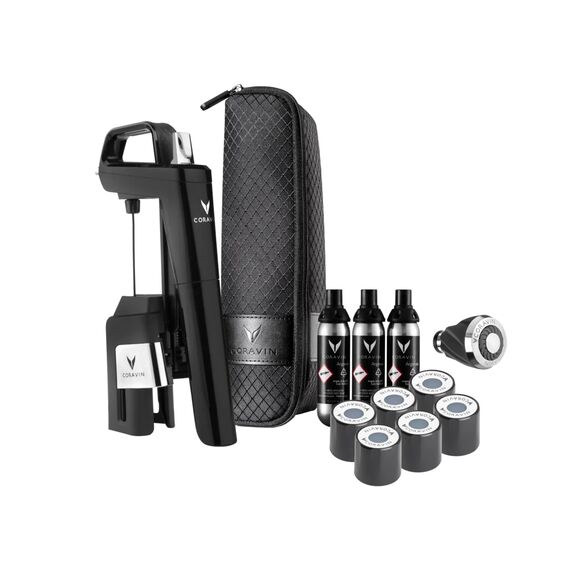 Система сохранения вина  Model Six Plus Piano Black, Coravin, фото 